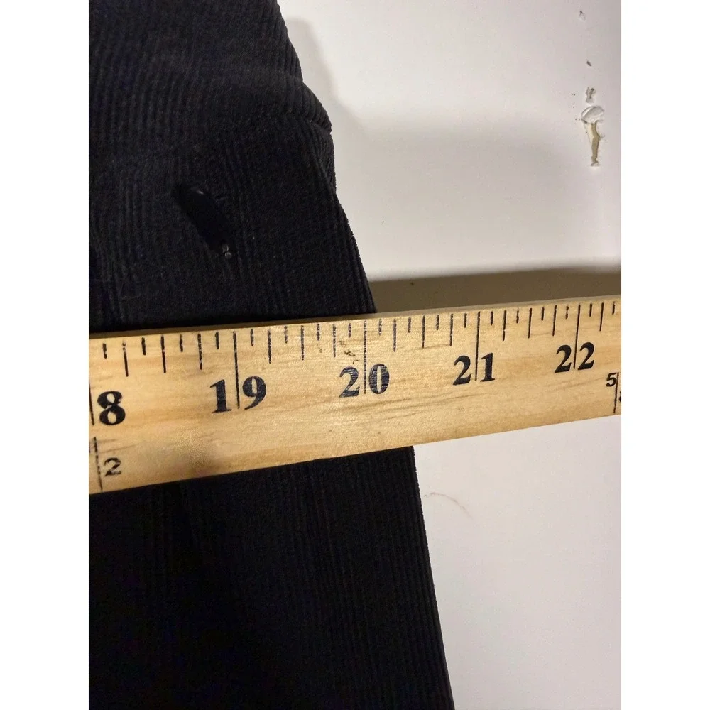 Lululemon Commission Pant Slim Corduroy Black Men's Size 38 LM5BF9S Casual